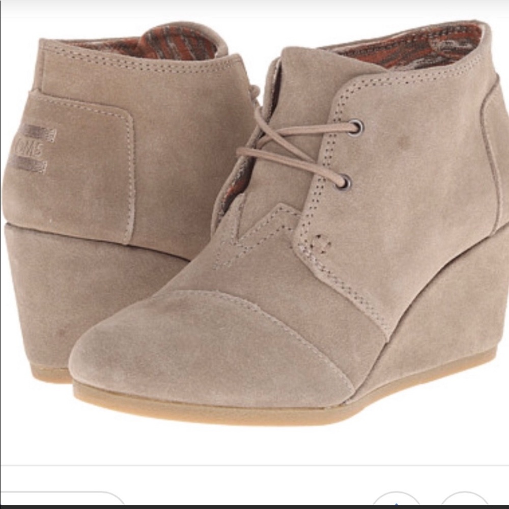 Tom Wedge Booties